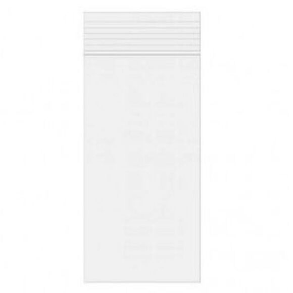 Clear Zip Bags 4 mil 3" x 6" 2 x’s 100 packs - Picture 1 of 5